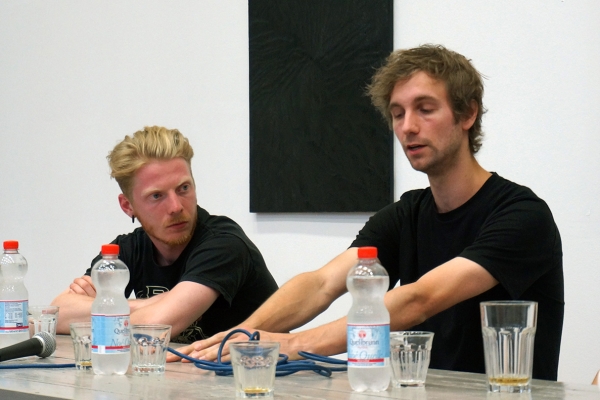 tafelgesprek talentontwikkeling - Vince Donders, Danny Foolen