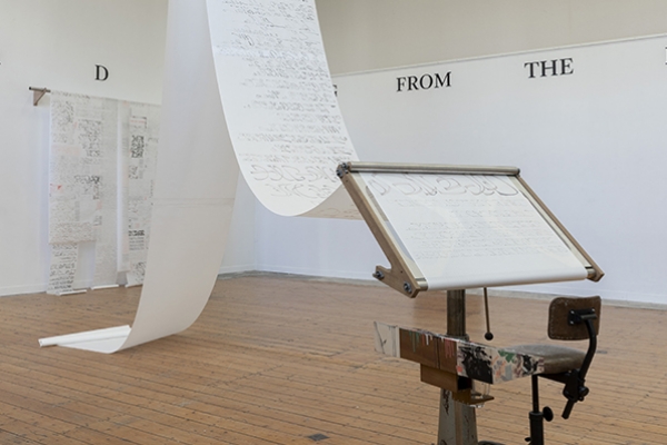 Novel Tongues installation view
