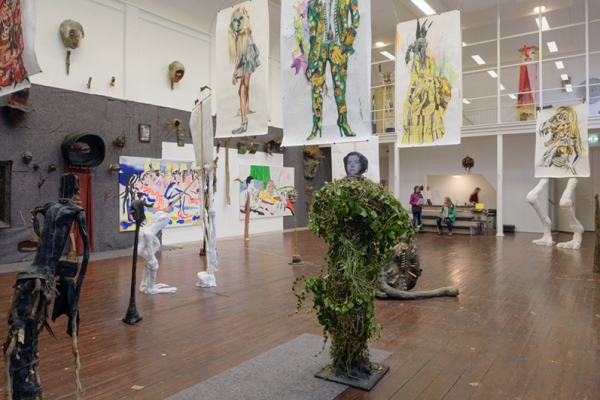 installation view