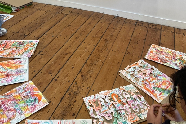 bezoek kunstplanleerlingen